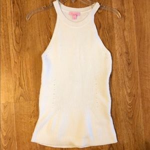 White Sweater Tank